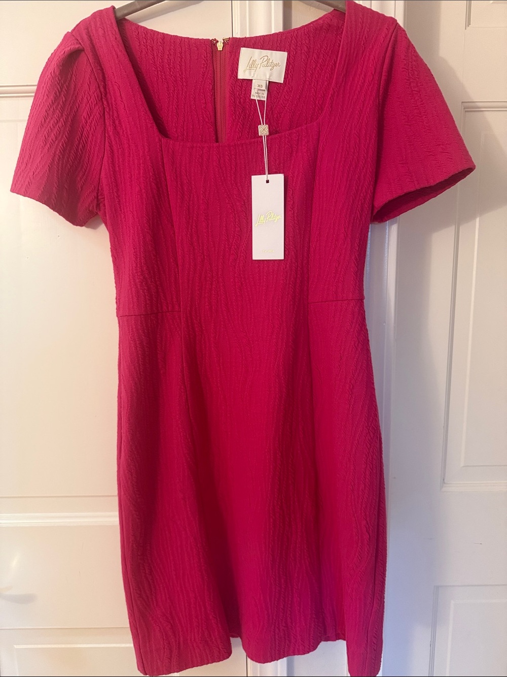 Lilly Pulitzer Brinley Stretch Shift- Wavy Knit Jacquard